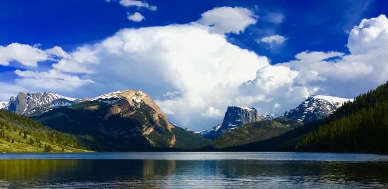 Rugged granite peaks of the Wind River Range